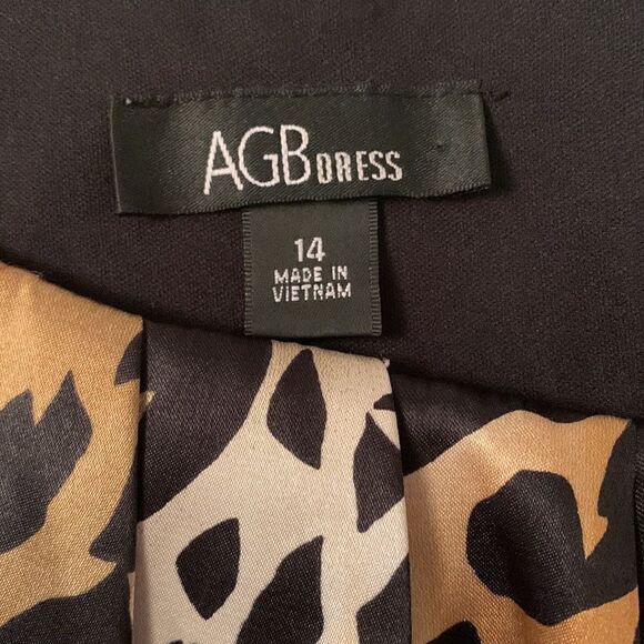 AGB Enimals Print Sleeveless Dress Size 14 - Picture 11 of 12